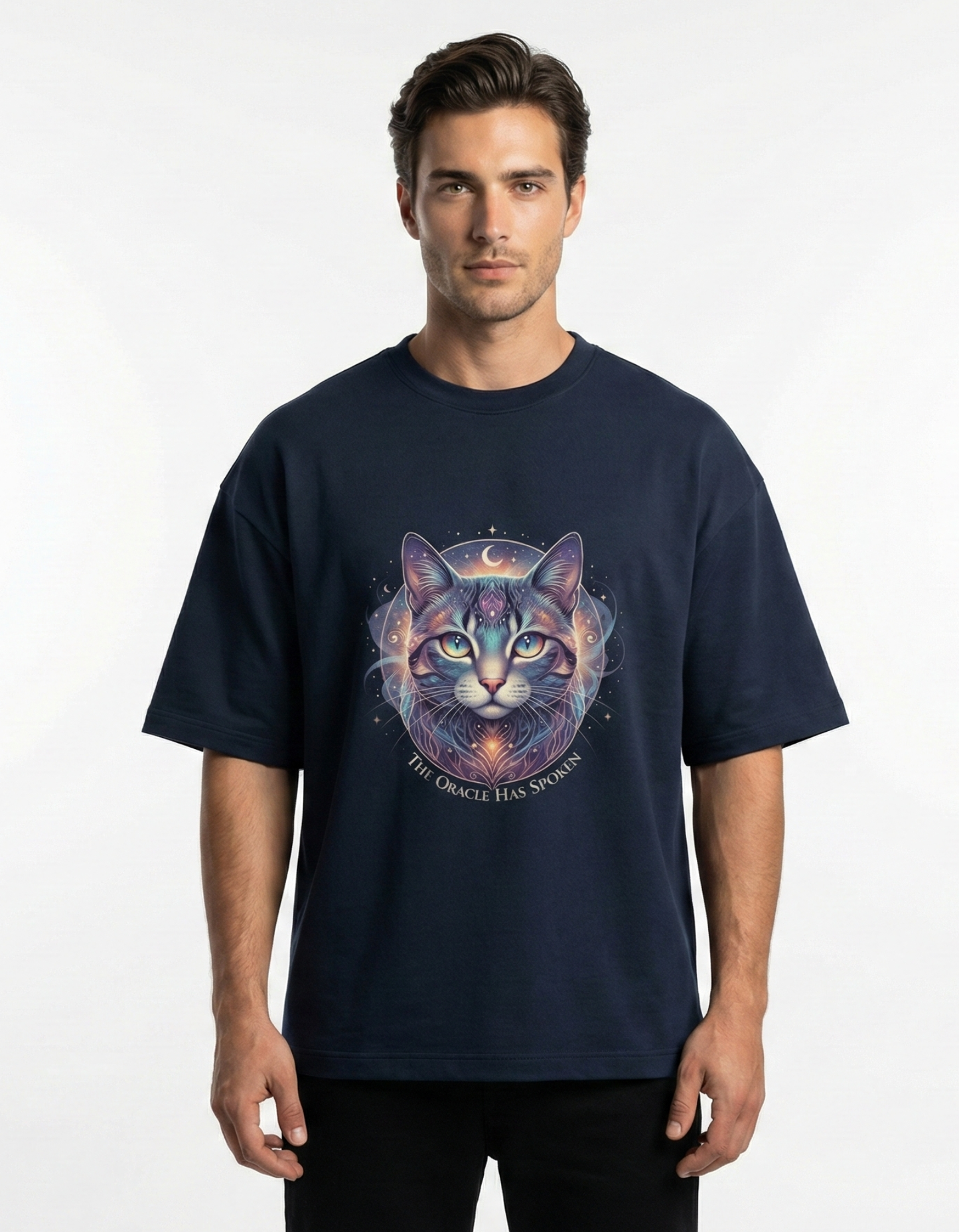 The Oracle Has Spoken - Unisex Terry Oversized Tee