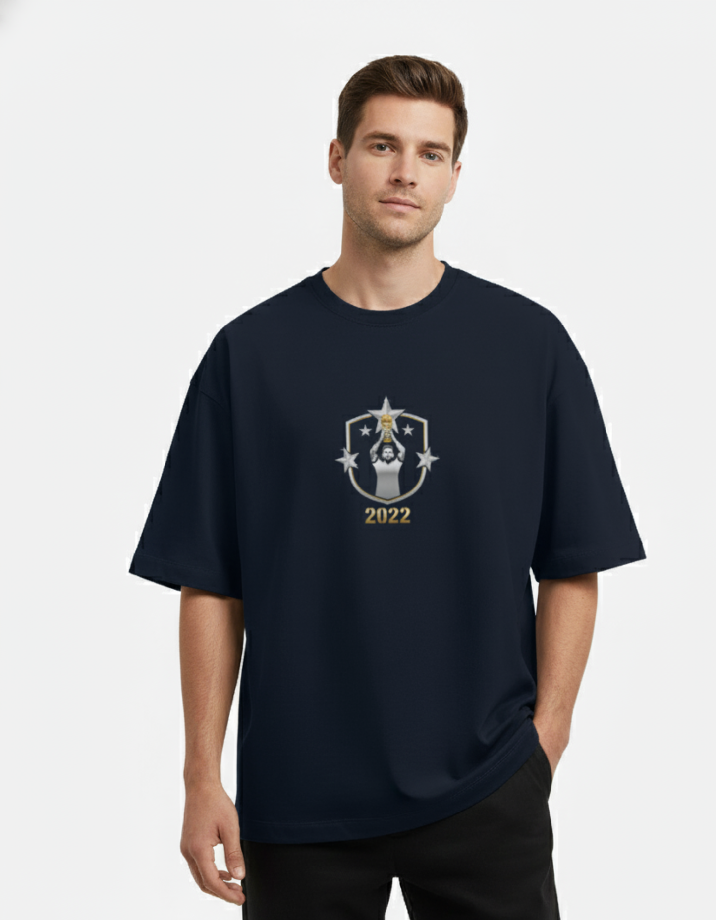Lionel Messi - The 2022 Apex | Unisex Terry Oversized Tee
