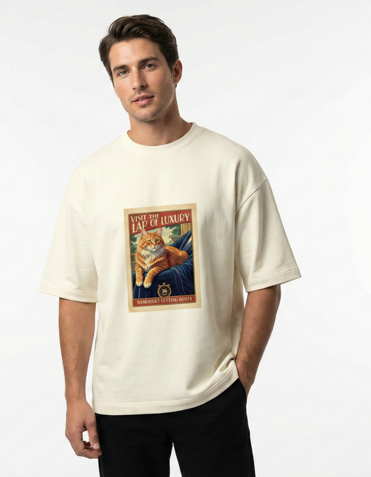 Mandatory Petting Quota - Unisex Terry Oversized Tee