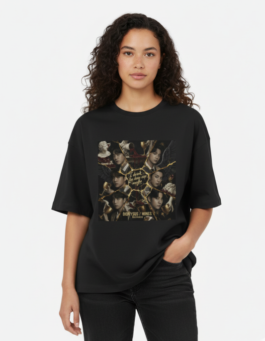 BTS - Dionysus Decadence | Unisex Terry Oversized Tee