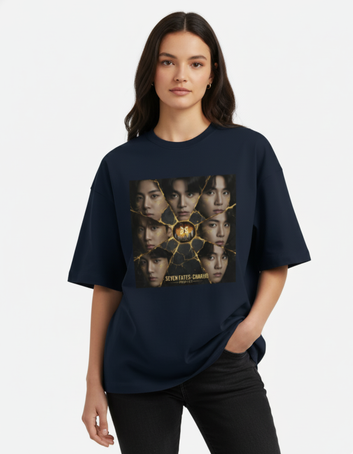 BTS - Seven Fates: Chakhho Prophecy | Unisex Terry Oversized Tee