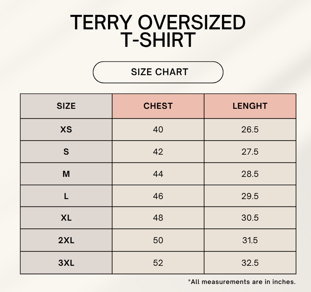 High Standards  - Couple Unisex Terry Oversized Tee Combo