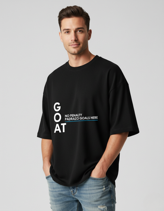 GOAT Lionel Messi - Unisex Terry Oversized Tee